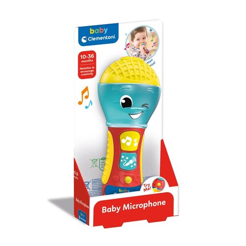 Microfon pentru copii Clementoni, 15 cm