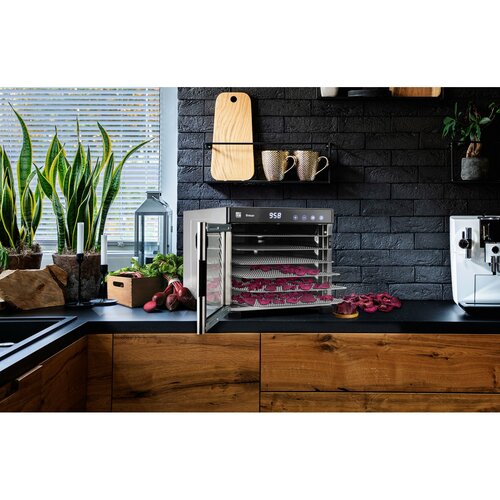 Sušička ovocia G21 Breezer, nerezová oceľ