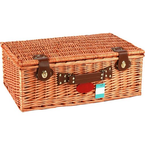 Picknickkorb für 4 Personen Braun, 54 x 34 x 20 cmbraun  ,