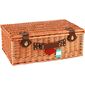 Picknickkorb für 4 Personen Braun, 54 x 34 x 20 cmbraun  ,