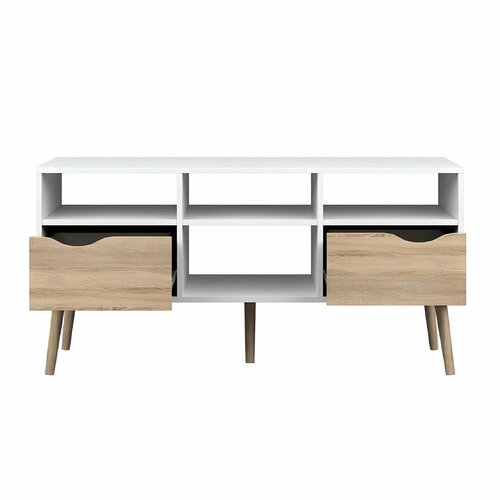 OSLO 75391 TV-állvány, fehér