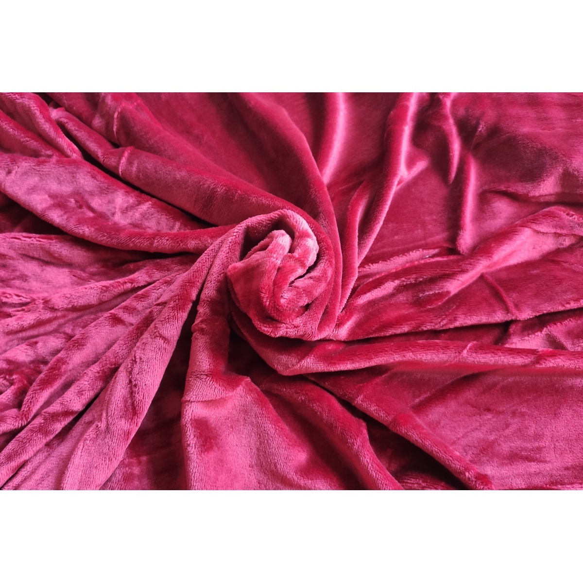 Mikroplüss lepedő bordó, 180 x 200 cm, bordó, 180 x 200 cm termék 2. képe