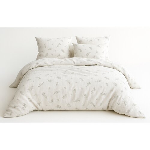 Matex Muslin posteljnina Olivka, 140 x 200 cm, 70 x 90 cm