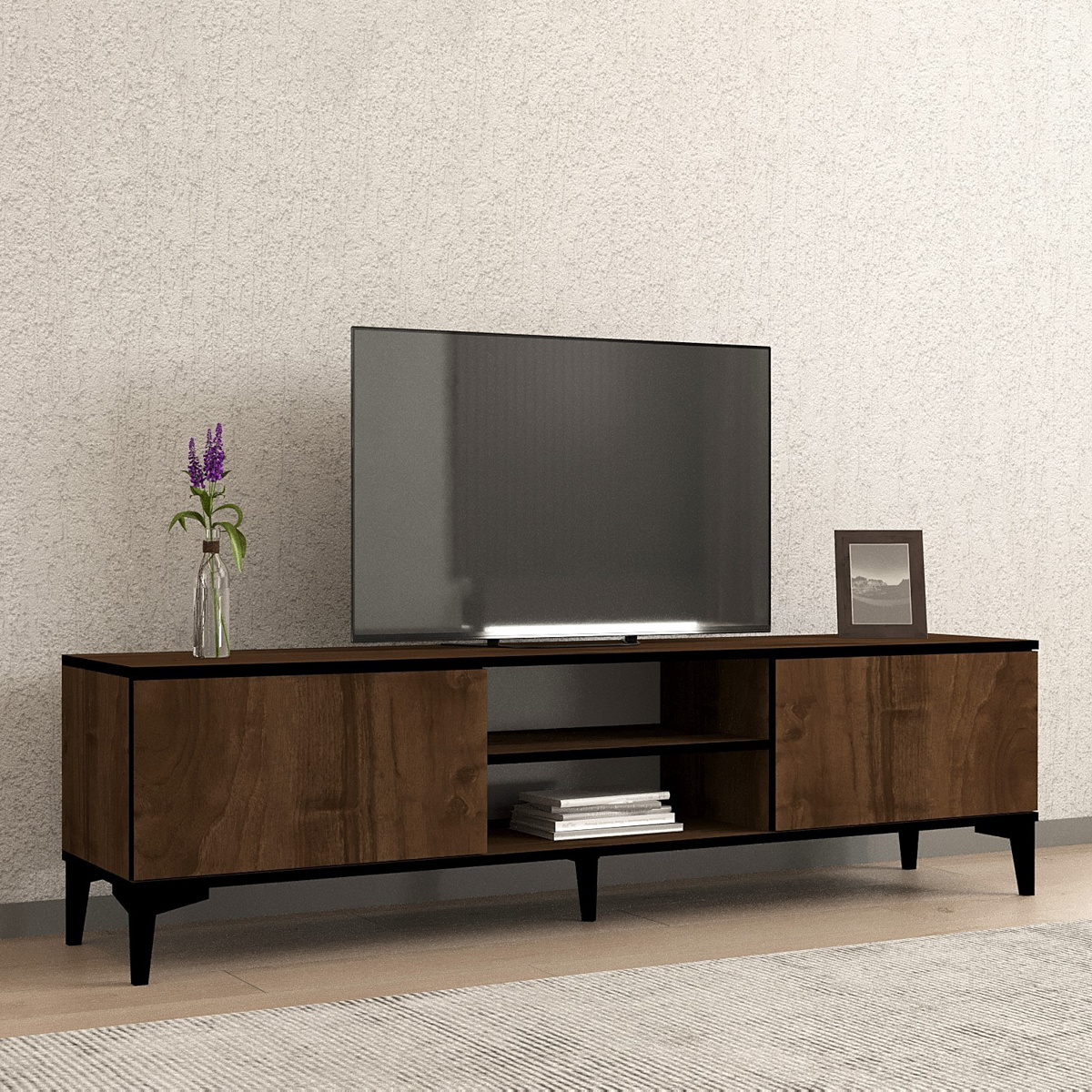 Televizní stolek Erem Walnut - thumb (3)