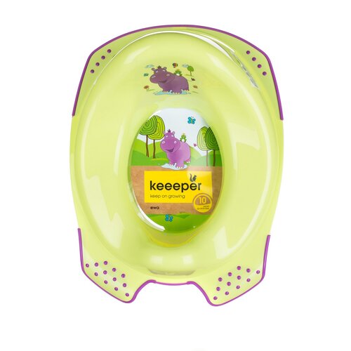 Keeper Hippo gyermek WC-ülőke, zöld