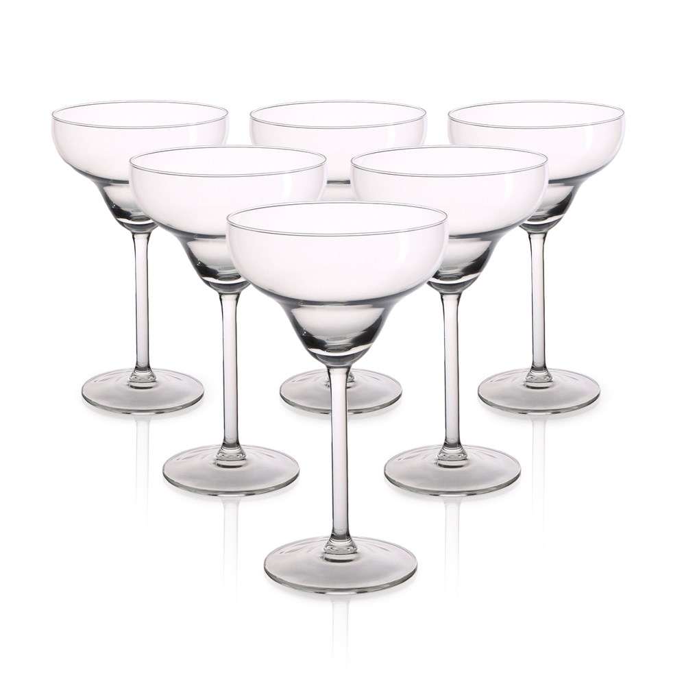 6-dielna sada pohárov na Margaritu Diamond, 210 ml