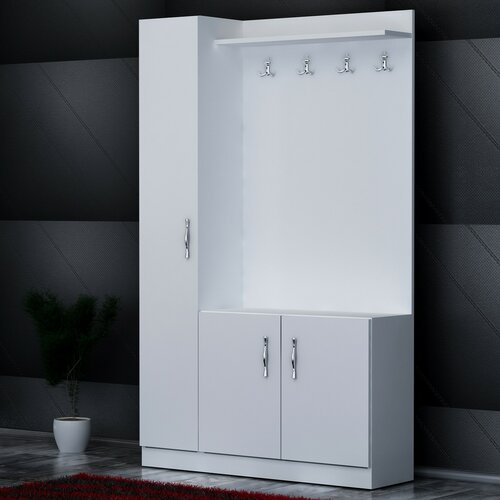 Zestaw do przedpokoju Naturel White