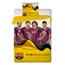 Bavlněné povlečení FC Barcelona players Yellow, 140 x 200 cm, 70 x 90 cm