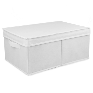 Cutie depozitare Compactor Wos, pliabilă carton30 x 43 x 19 cm, albă