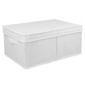 Cutie depozitare Compactor Wos, pliabilă carton30 x 43 x 19 cm, albă