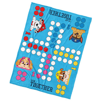 Carbotex otroška odeja Paw Patrol Ludo, 130 x 170 cm