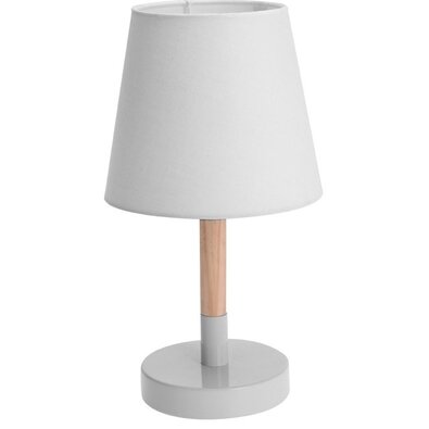 Lampă de masă Pastel tones albă, 30,5 cm