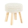 Hocker Naida, Beige