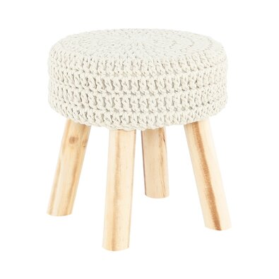 Hocker Naida, Beige