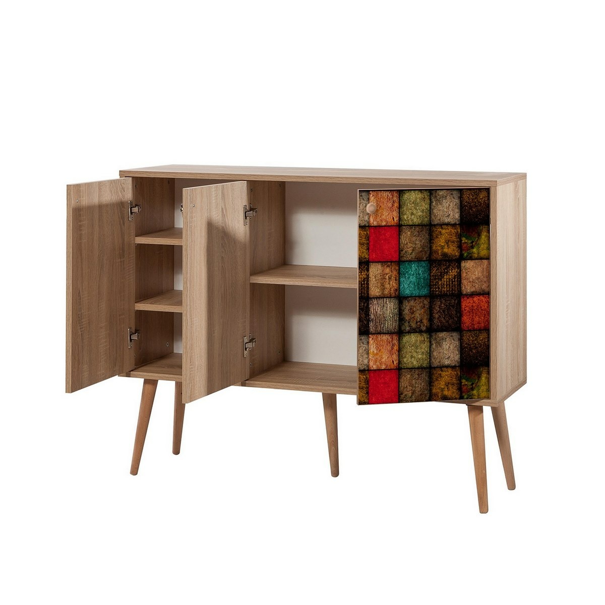 Skrinka Mega Cubes Sonoma Oak