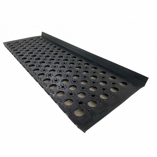Stopnica za stopnice iz gume Compos, 25 x 75 cm