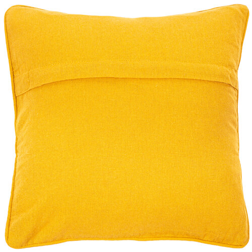 Наволочка на подушку Heda темно-синя / жовта, 40 x40 см