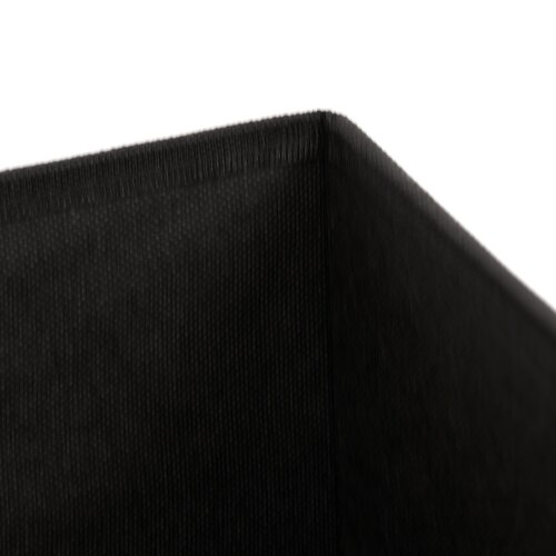 Taburet cu spațiu de depozitare, negru, 38 x 38 x 38 c m
