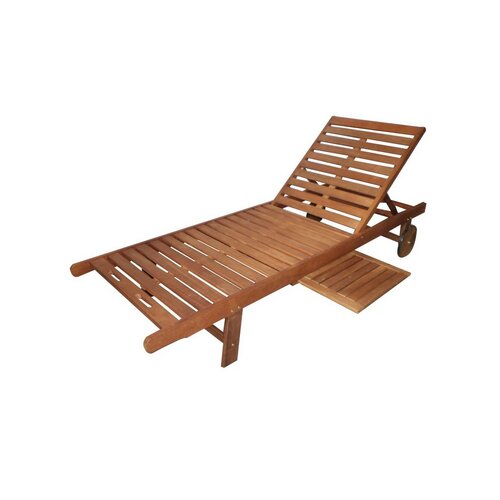 Záhradné lehátko Viet 70 x 200 cm, eukalyptus