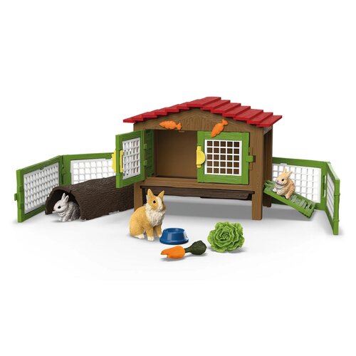 Cușcă iepuraș Schleich 42728