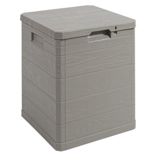 Úložný box na polstry Woody šedá, 90 l