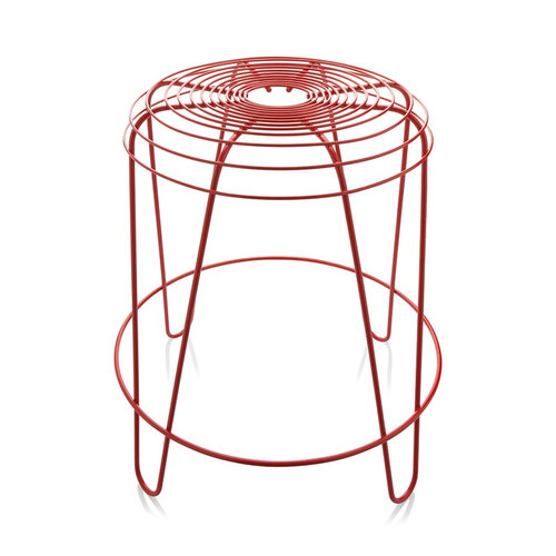 Stolička A Tempo 45 cm, červená