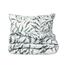 Lenjerie de pat Matex Satin Frunze tropicale , 140 x 200 cm, 70 x 90 cm