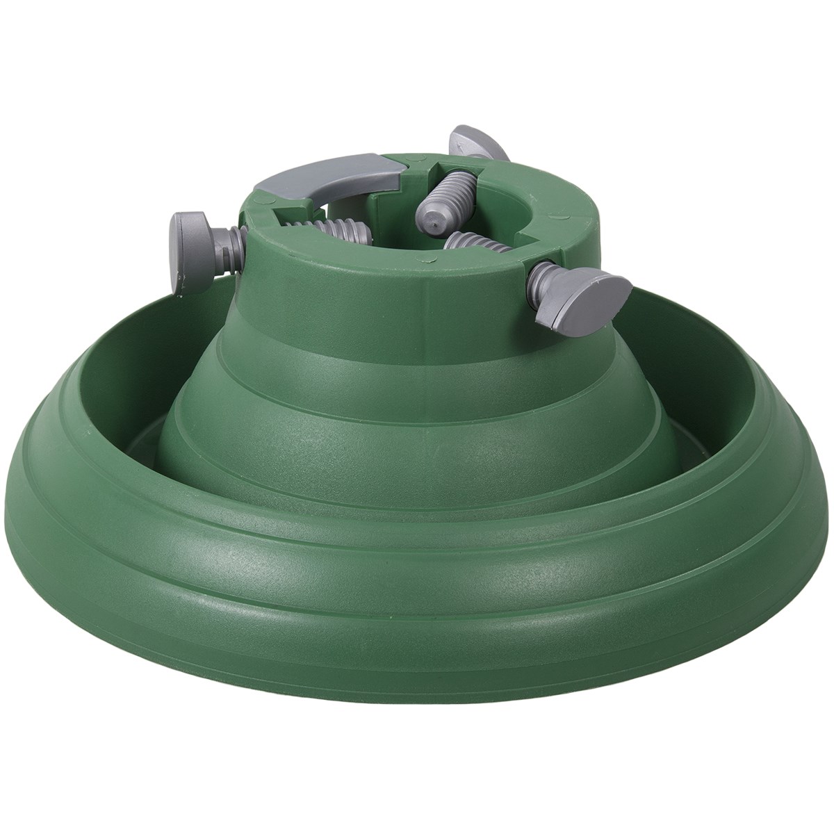 Stojan pod vánoční stromek LUNA zelený v15cm d40cm