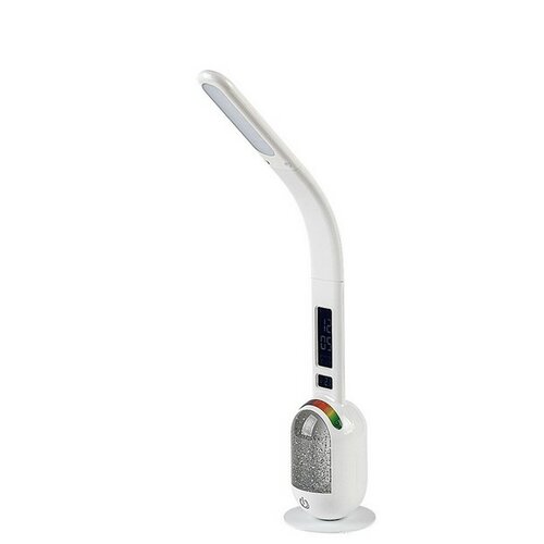 Rabalux 74231 stolná LED lampa s glitrami Figen, biela, 5W, 290lm, 5000K, stmievateľná