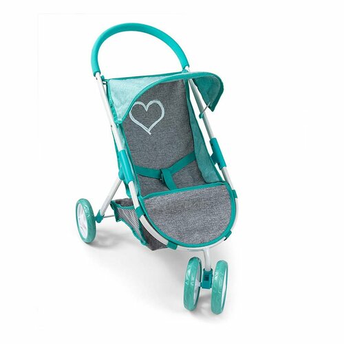 Milly Mally Dziecięcy wózek golfowy dla lalek Susie Prestige, turkusowy