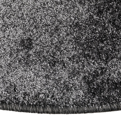 Kusový koberec Capri antracit, pr. 120 cm