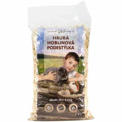 LIMARA Hrubá hoblinová podstielka 10 l/400 g
