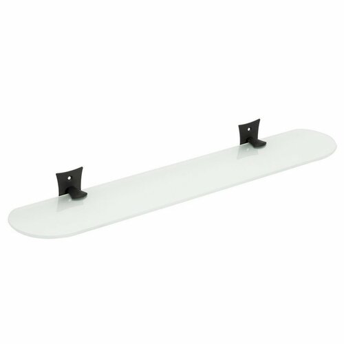 METAFORM CC015 Rebecca steklena polica 56 cm, črna
