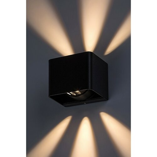 Rabalux 77168 zewnętrzna lampa ścienna LEDHallstatt, 10 W, antracyt