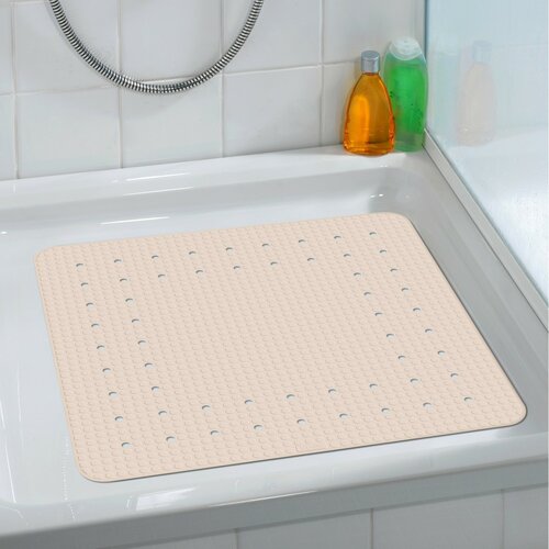 Wenko Duschmatte Mirasol 54 x 54 cm, beige