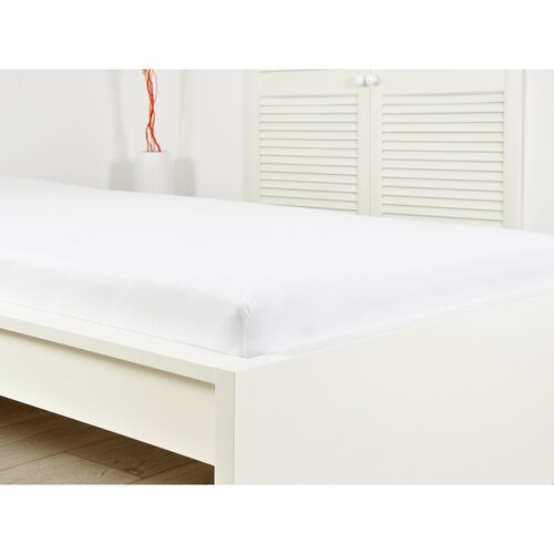 4Home Ideál jersey lepedő fehér, 90 x 200 cm