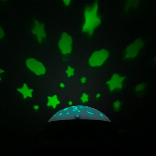 Baby Mix Carusel pentru pătuț cu proiectorluminos, verde