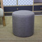Silindir Taburet Pouf Brown