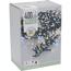 Zewnętrzny łańcuch świetlny Microcluster, 8 m, 400 LED, ciepła biała + biała, timer, IP44
