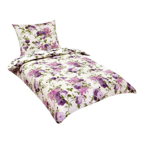 Bellatex Bombažno posteljno perilo Rose lilac ,140 x 220 cm, 70 x 90 cm