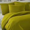 Lenjerie pat 1 pers. Luxury Collection, măsliniu