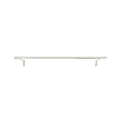 Press & Go feszíthető vitrázsrúd henger fehér, 80 - 110 cm