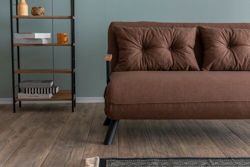 Canapea pat Sando 2 Light Brown