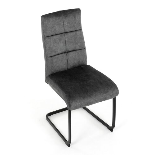 Scaun de sufragerie Vintage DCL-D1275 GREY4, gri