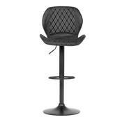 Scaun de bar B-431 BK3, negru