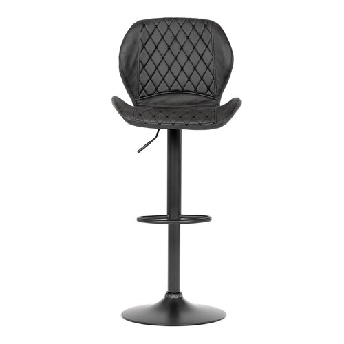 Scaun de bar B-431 BK3, negru