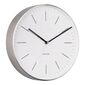Karlsson 5732WH дизайнерський настінний годинник, діам. 28 см