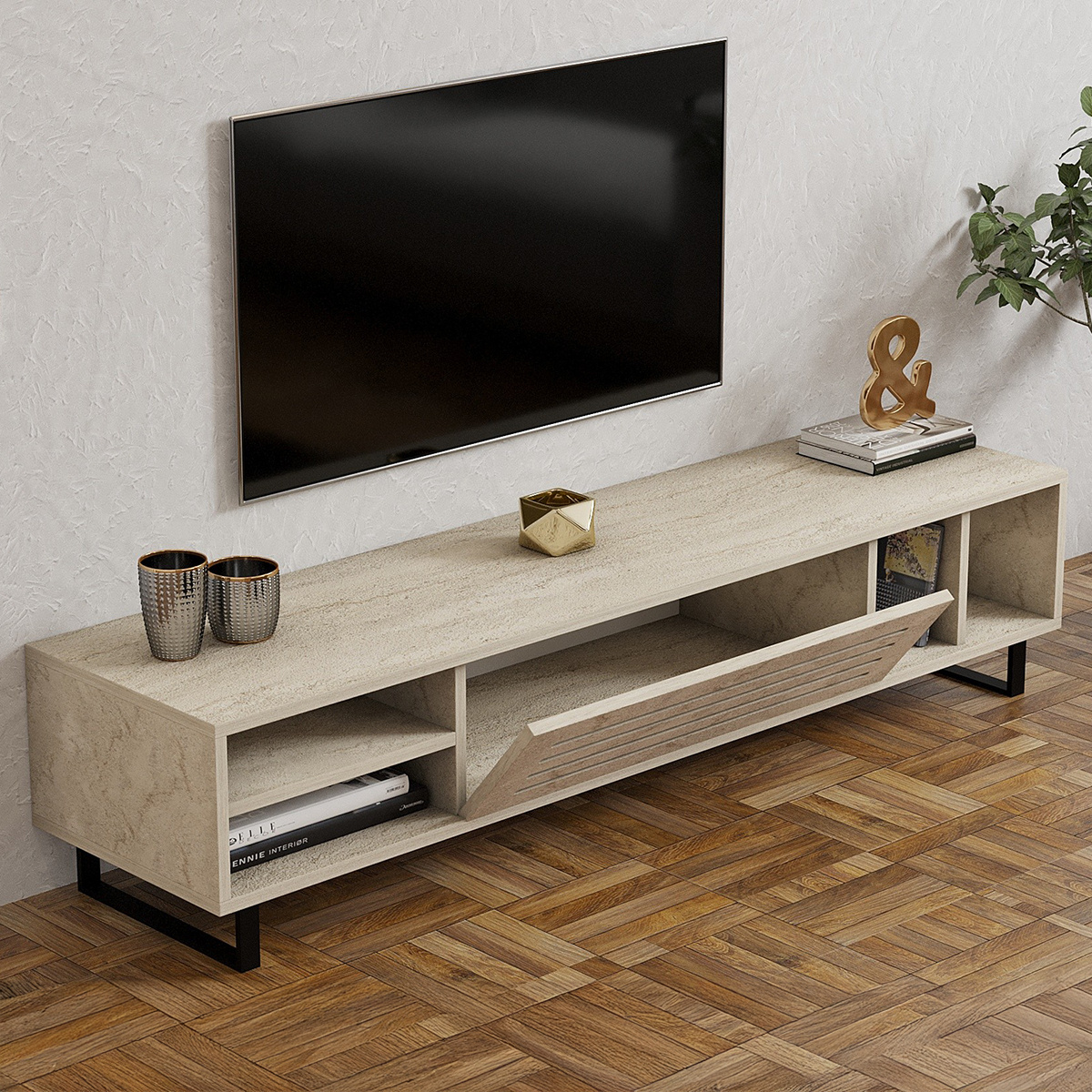 Televizní stolek Safir Travertine - thumb (4)