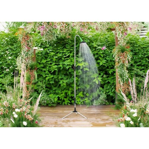 Aldotrade Teleskop-Gartendusche mit Stativ