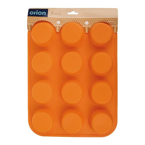 Orion Forma silikonska MUFFINY 12, oranžna